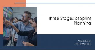 Three Stages Of Sprint Planning PPT Information AT