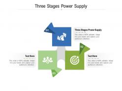 Three stages power supply ppt powerpoint presentation summary background image cpb