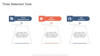 Three Statement Tools In Powerpoint And Google Slides Cpb