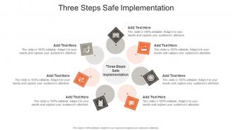 Three Steps Safe Implementation In Powerpoint And Google Slides Cpb