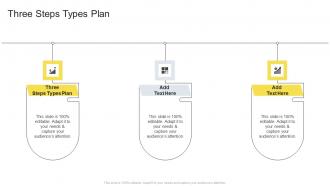 Three Steps Types Plan In Powerpoint And Google Slides Cpb