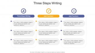 Three Steps Writing In Powerpoint And Google Slides Cpb