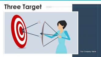 Three Target Powerpoint Ppt Template Bundles