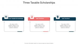 Three Taxable Scholarships In Powerpoint And Google Slides Cpb