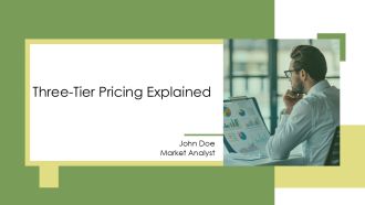 Three Tier Pricing Explained PPT Template AT
