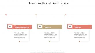 Three Traditional Roth Types In Powerpoint And Google Slides Cpb