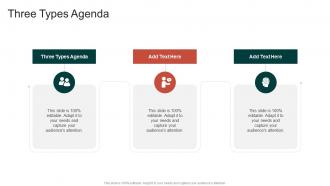 Three Types Agenda In Powerpoint And Google Slides Cpb