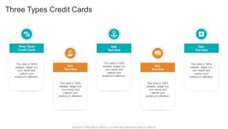 Three Types Credit Cards In Powerpoint And Google Slides Cpb