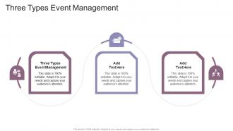 Three Types Event Management In Powerpoint And Google Slides Cpb