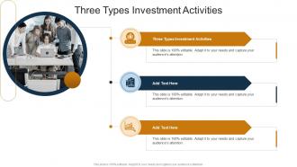 Three Types Investment Activities In Powerpoint And Google Slides Cpb