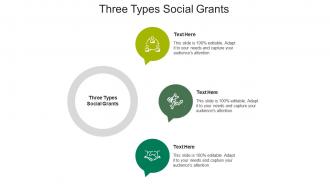 Three types social grants ppt powerpoint presentation pictures graphics download cpb
