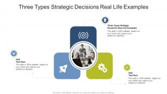 Three Types Strategic Decisions Real Life Examples In Powerpoint And Google Slides Cpb