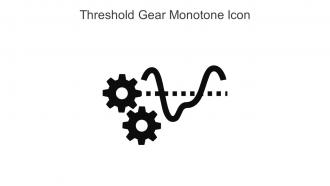 Threshold Gear Monotone Icon In Powerpoint Pptx Png And Editable Eps Format