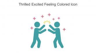 Thrilled Excited Feeling Colored Icon In Powerpoint Pptx Png And Editable Eps Format