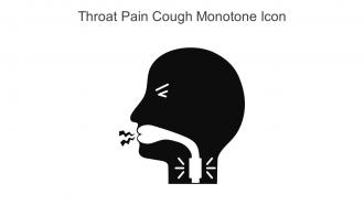 Throat Pain Cough Monotone Icon In Powerpoint Pptx Png And Editable Eps Format