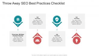 Throw Away SEO Best Practices Checklist In Powerpoint And Google Slides Cpb