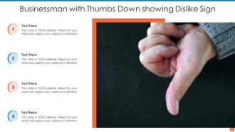 Thumbs Down Powerpoint PPT Template Bundles