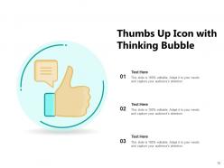 Thumbs Up Icon Social Media Circle Square Circular Arrows Satisfaction Megaphone