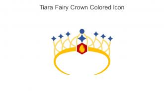Tiara Fairy Crown Colored Icon In Powerpoint Pptx Png And Editable Eps Format