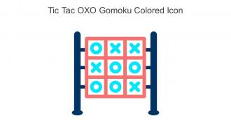 Tic Tac OXO Gomoku Colored Icon In Powerpoint Pptx Png And Editable Eps Format