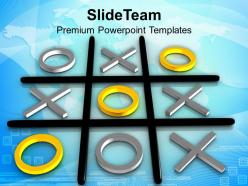 Tic Tac Toe Competition Winner Powerpoint Templates Ppt Themes And Graphics 0313