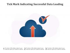 Tick mark indicating successful data loading