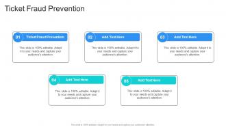 Ticket Fraud Prevention In Powerpoint And Google Slides Cpb