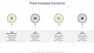 Ticket Increase Insurance In Powerpoint And Google Slides Cpb