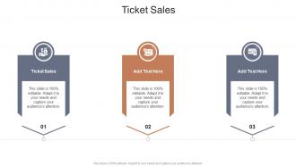 Ticket Sales In Powerpoint And Google Slides Cpb