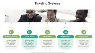Ticketing Systems In Powerpoint And Google Slides Cpb