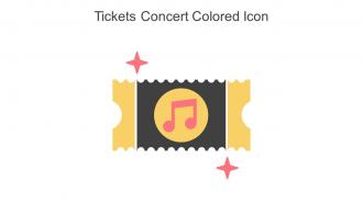 Tickets Concert Colored Icon In Powerpoint Pptx Png And Editable Eps Format