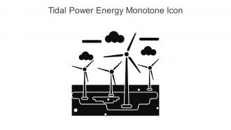 Tidal Power Energy Monotone Icon In Powerpoint Pptx Png And Editable Eps Format