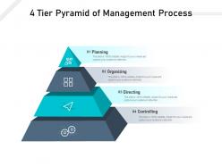 Tier pyramid of management process