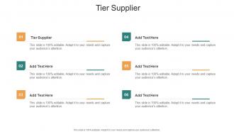 Tier Supplier In Powerpoint And Google Slides Cpb