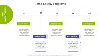 Tiered Loyalty Programs In Powerpoint And Google Slides Cpb