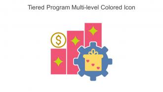 Tiered Program Multi Level Colored Icon In Powerpoint Pptx Png And Editable Eps Format