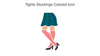 Tights Stockings Colored Icon In Powerpoint Pptx Png And Editable Eps Format
