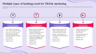 TikTok Advertising Campaign Powerpoint Presentation Slides MKT CD V Professional Unique