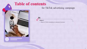 TikTok Advertising Campaign Powerpoint Presentation Slides MKT CD V Impressive Content Ready