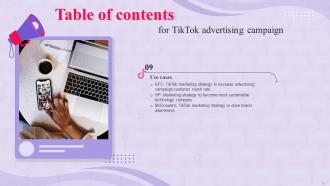 TikTok Advertising Campaign Powerpoint Presentation Slides MKT CD V Graphical Content Ready