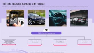 TikTok Advertising Campaign TikTok Branded Hashtag Ads Format MKT SS V