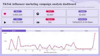 TikTok Advertising Campaign TikTok Influencer Marketing Campaign Analysis MKT SS V