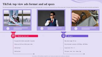 TikTok Advertising Campaign TikTok Top View Ads Format And Ad Specs MKT SS V