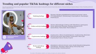 TikTok Advertising Campaign Trending And Popular TikTok Hashtags MKT SS V