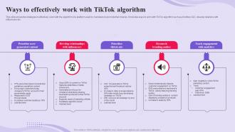 TikTok Advertising Campaign Ways To Effectively Work With TikTok Algorithm MKT SS V