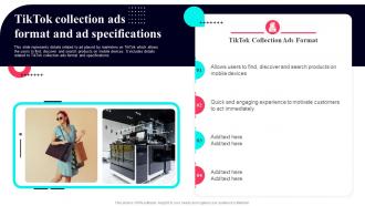 TikTok Collection Ads Format And Ad Specifications TikTok Marketing Guide To Build Brand