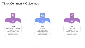 Tiktok Community Guidelines In Powerpoint And Google Slides Cpb