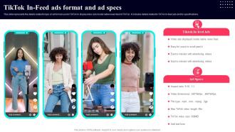TikTok In Feed Ads Format And Ad Specs TikTok Marketing Guide To Build Brand