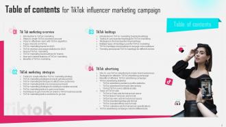 Tiktok Influencer Marketing Campaign MKT CD V Customizable Unique