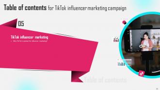 Tiktok Influencer Marketing Campaign MKT CD V Attractive Content Ready